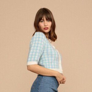 Rouje Blue Ronny Cardigan